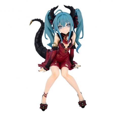 Hatsune Miku figurine Noodle Stopper Villain Red Color ver. Furyu Hatsune Miku figurine Noodle Stopper Villain Red Color ver. Furyu