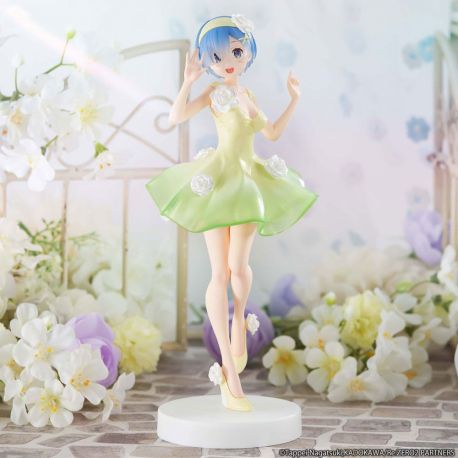 Re: Zero figurine Trio-Try-iT Rem Flower Dress Furyu