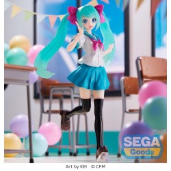 Hatsune Miku figurine Luminasta Hatsune Miku 16th Anniversary KEI Ver. Sega