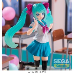 Hatsune Miku figurine Luminasta Hatsune Miku 16th Anniversary KEI Ver. Sega