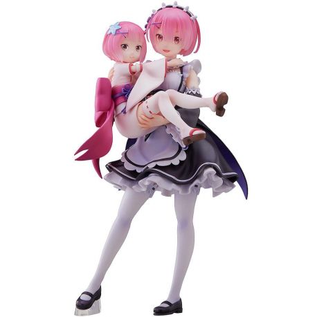 Re:Zero Starting Life in Another World figurine Ram & Childhood Ram Sega