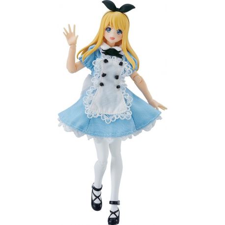 Original Character figurine Figma Female Body (Alice) with Dress and Apron Outfit Max Factory