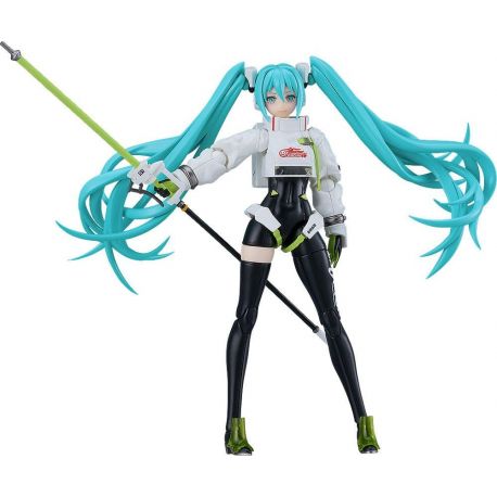 Hatsune Miku figurine Plastic Model Kit Moderoid Racing Miku 2022 Ver. Good Smile Company Hatsune Miku figurine Plastic Model Kit Moderoid Racing Miku 2022 Ver. Good Smile Company