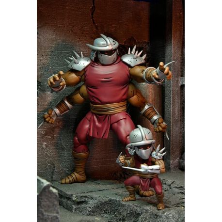 Tortues Ninja (Mirage Comics) figurine Shredder Clone & Mini Shredder (Deluxe) Neca