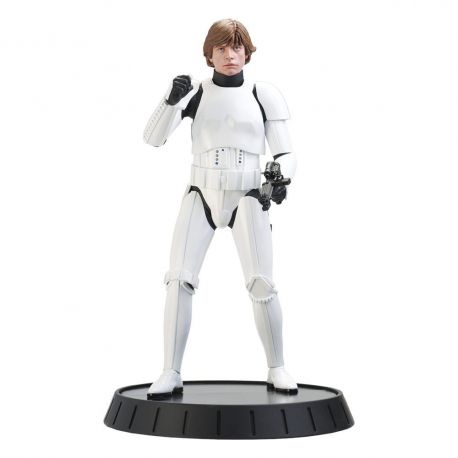 Star Wars Episode IV statuette Milestones Luke Skywalker (Stormtrooper Disguise) Previews Exclusive Gentle Giant