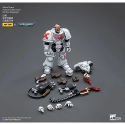Warhammer 40k figurine White Scars Assault Intercessor Brother Batjargal Joy Toy
