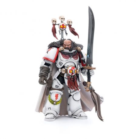 Warhammer 40k figurine White Scars Captain Kor'sarro Khan Joy Toy Warhammer 40k figurine White Scars Captain Kor'sarro Khan Joy Toy