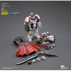 Warhammer 40k figurine White Scars Captain Kor'sarro Khan Joy Toy