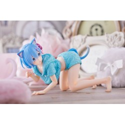 Re:Zero - Starting Life in Another World figurine Rem Cat Roomwear Ver. Taito