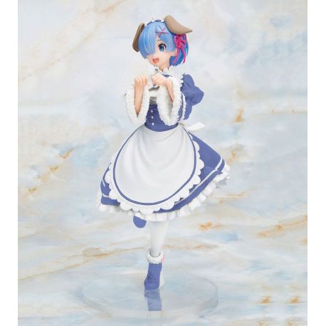 Re:Zero figurine Coreful Rem Memory Snow Puppy Ver. Taito