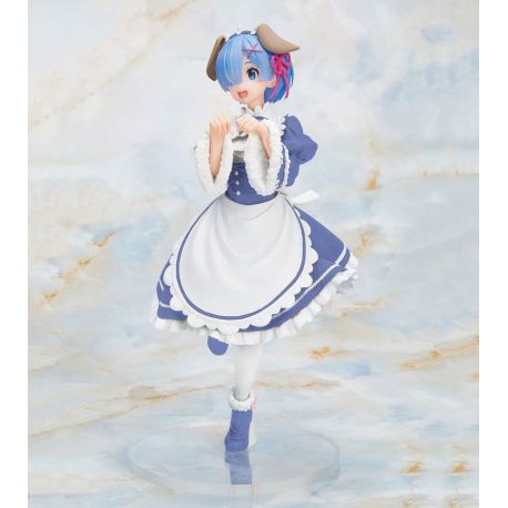 Re:Zero figurine Coreful Rem Memory Snow Puppy  Ver. Taito