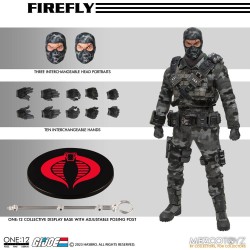 G.I. Joe figurine Firefly Mezco Toys