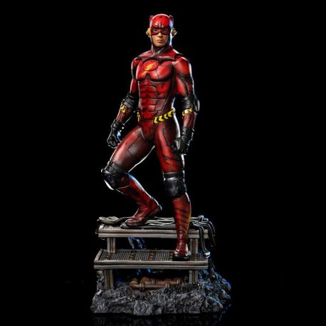 DC Comics The Flash Movie statuette Art Scale The Flash (alternative Version) Iron Studios