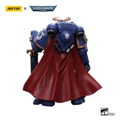Warhammer 40k figurine 1/18 Ultramarines Primaris Captain with Power Sword and Plasma Pistol Joy Toy