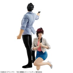 City Hunter Private Eyes G.E.M. Series figurines Saeba Ryo & Makimura Kaori Megahouse