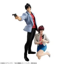 City Hunter Private Eyes G.E.M. Series figurines Saeba Ryo & Makimura Kaori Megahouse