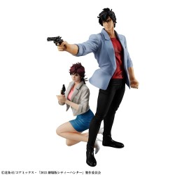 City Hunter Private Eyes G.E.M. Series figurines Saeba Ryo & Makimura Kaori Megahouse