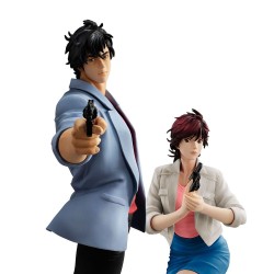 City Hunter Private Eyes G.E.M. Series figurines Saeba Ryo & Makimura Kaori Megahouse