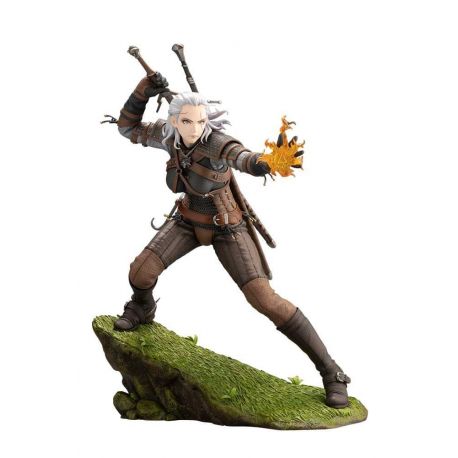 The Witcher Bishoujo figurine Geralt Kotobukiya