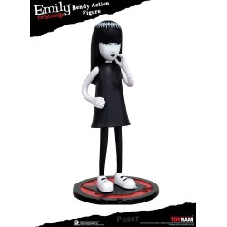 Emily the Strange figurine Bendy Emily & Mystery Kitty Toynami