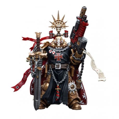 Warhammer 40k figurine 1/18 Black Templars High Marshal Helbrecht Joy Toy Warhammer 40k figurine 1/18 Black Templars High Marshal Helbrecht Joy Toy