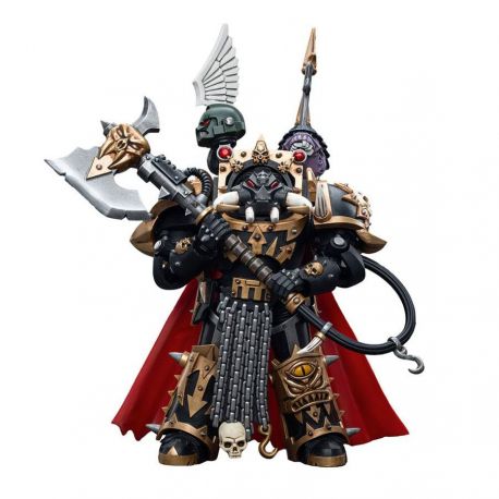 Warhammer 40k figurine Chaos Space Marines Black Legion Chaos Lord in Terminator Armour Joy Toy