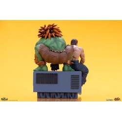 Street Fighter statuettes Blanka & Fei Long PCS