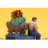 Street Fighter statuettes Blanka & Fei Long PCS
