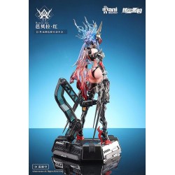 Original Character figurine Plastic Model Kit Alloy Articulated Assemblable Model Thunderbolt-Barbera Red AniMester