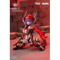 Original Character figurine Plastic Model Kit Alloy Articulated Assemblable Model Thunderbolt-Barbera Red AniMester