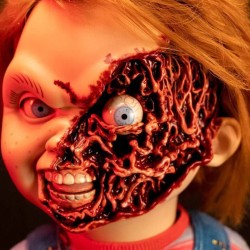 Child's Play 3 accessoires pour Ultimate Doll Chucky Pizza Face Trick Or Treat Studios