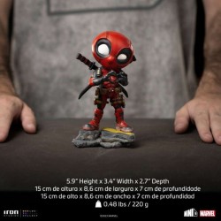 X-Men figurine Mini Co. Deadpool Iron Studios