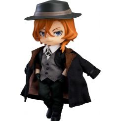 Bungo Stray Dogs figurine Nendoroid Doll Chuya Nakahara Orange Rouge