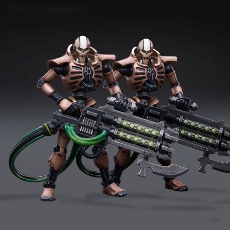 Warhammer 40k pack 2 figurines Necrons Szarekhan Dynasty Immortal with Gauss Blaster Joy Toy Warhammer 40k pack 2 figurines Necrons Szarekhan Dynasty Immortal with Gauss Blaster Joy Toy