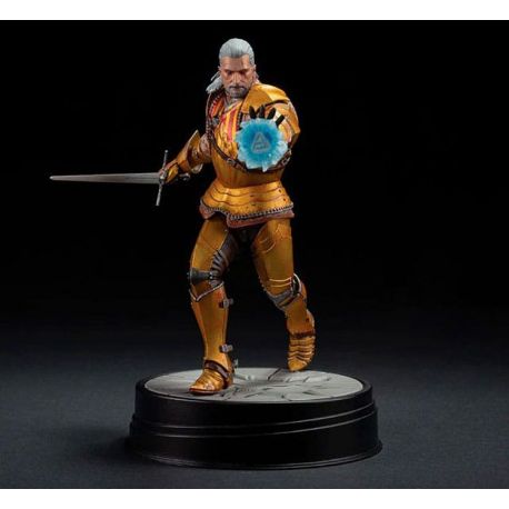 The Witcher 3 figurine Geralt Toussaint Relic Armor Dark Horse