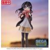 Rascal Does Not Dream of a Knapsack Kid figurine Luminasta Mai Sakurajima Sega