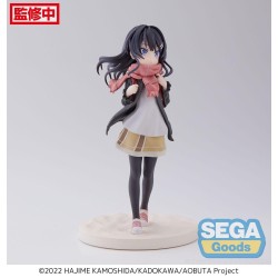 Rascal Does Not Dream of a Knapsack Kid figurine Luminasta Mai Sakurajima Sega