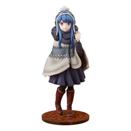 Laid-Back Camp figurine Rin Shima Lake Shibire Camping Ver. Hobby Stock