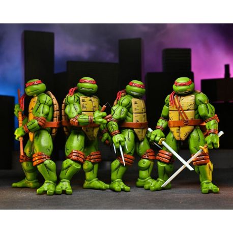 Tortues Ninja (Mirage Comics) figurines Leonardo, Raphael, Michelangelo, & Donatello Neca Tortues Ninja (Mirage Comics) figurines Leonardo, Raphael, Michelangelo, & Donatello Neca