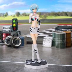 Evangelion figurine Luminasta Evangelion Racing Rei Ayanami Pit Walk Sega