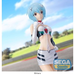 Evangelion figurine Luminasta Evangelion Racing Rei Ayanami Pit Walk Sega