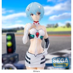 Evangelion figurine Luminasta Evangelion Racing Rei Ayanami Pit Walk Sega