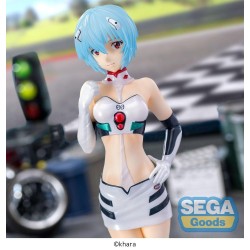 Evangelion figurine Luminasta Evangelion Racing Rei Ayanami Pit Walk Sega