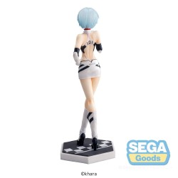 Evangelion figurine Luminasta Evangelion Racing Rei Ayanami Pit Walk Sega