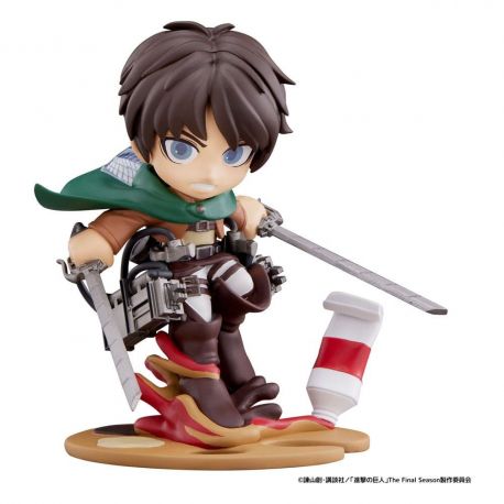 Attack on Titan figurine PalVerse Eren Yeager Bushiroad