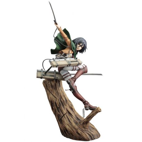 Attack on Titan figurine ARTFXJ Mikasa Ackerman Renewal Package Ver. Kotobukiya