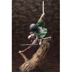 Attack on Titan figurine ARTFXJ Mikasa Ackerman Renewal Package Ver. Kotobukiya