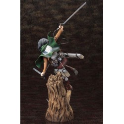 Attack on Titan figurine ARTFXJ Mikasa Ackerman Renewal Package Ver. Kotobukiya