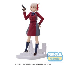 Lycoris Recoil figurine Luminasta Chisato Nishikigi Sega