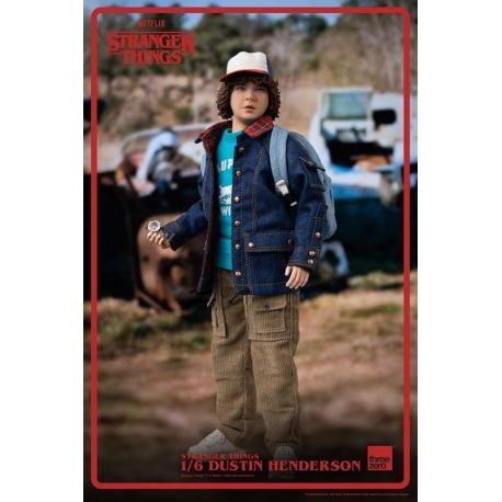 Stranger Things figurine Dustin Henderson ThreeZero Stranger Things figurine Dustin Henderson ThreeZero